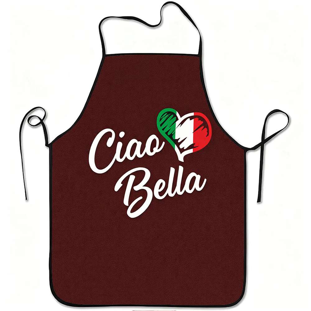 Baking Kitchen Design Ideas - 1 Piece Richly Italian-Themed Apron, Vintage