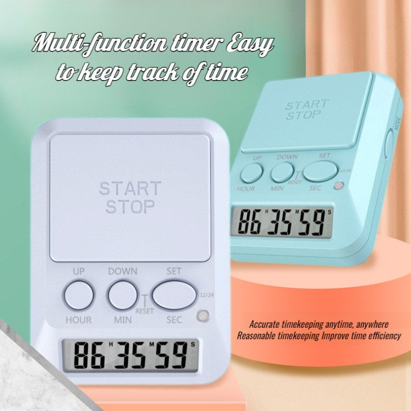 Baking Kitchen For Kids - Student Visual Cooking Timer Digital Display