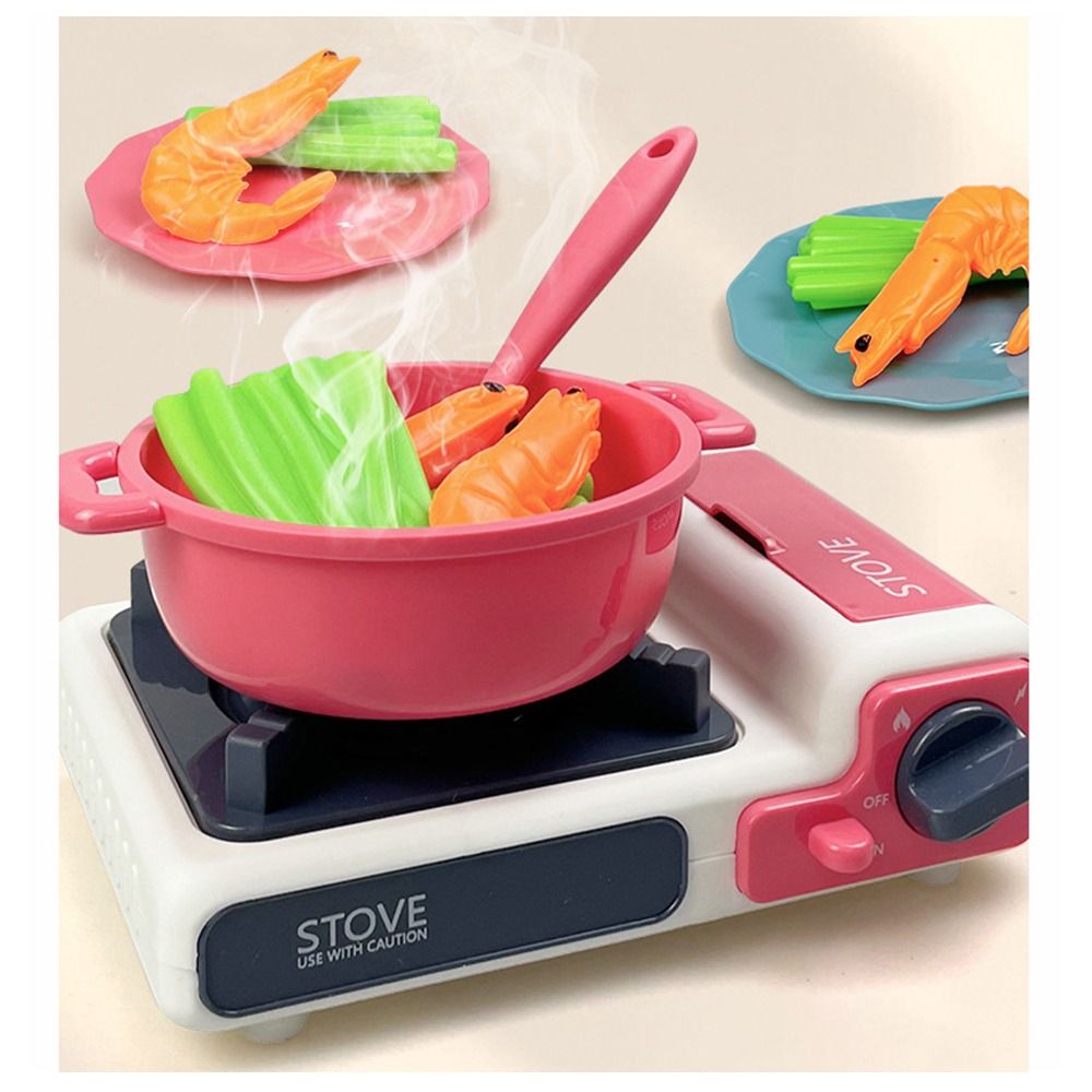 Baking Kitchen For Kids - Creative Multicolor Cooking Playset Microwave Plastic
