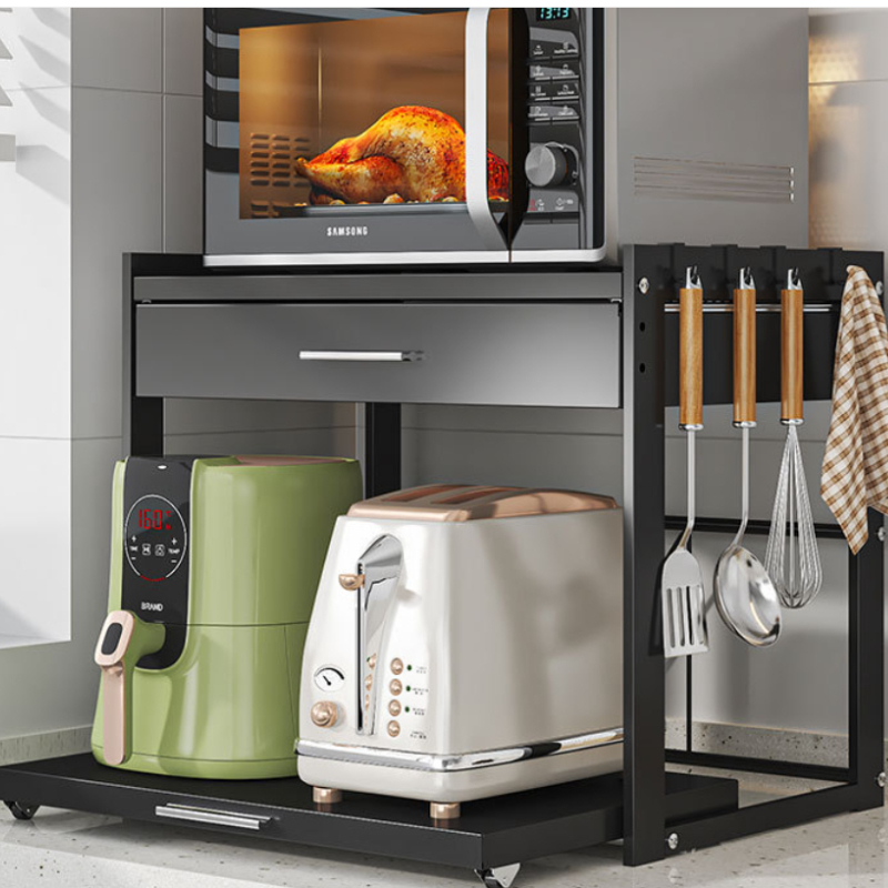 Kitchen Baking Drawer - Practical Slide-out Drawer Shelf, Countertop Oven