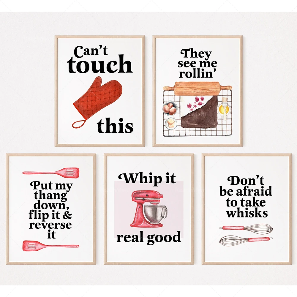 Funny Baking Quotes Posters, F - огляд і ціна Kitchen Baking Quotes