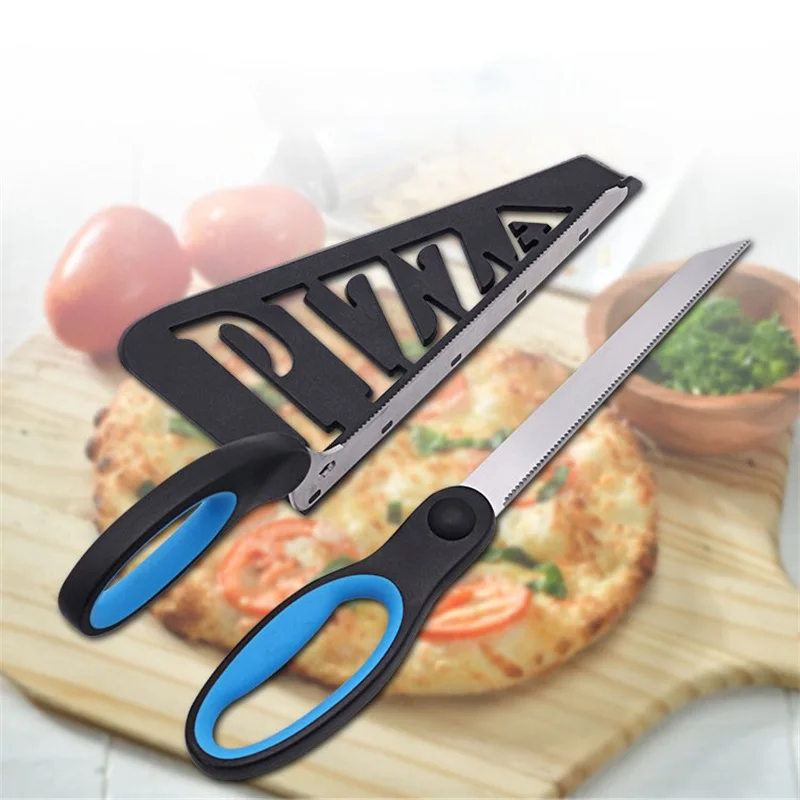 Pizza Scissors With Server Tra - огляд і ціна Kitchen Shears In Baking