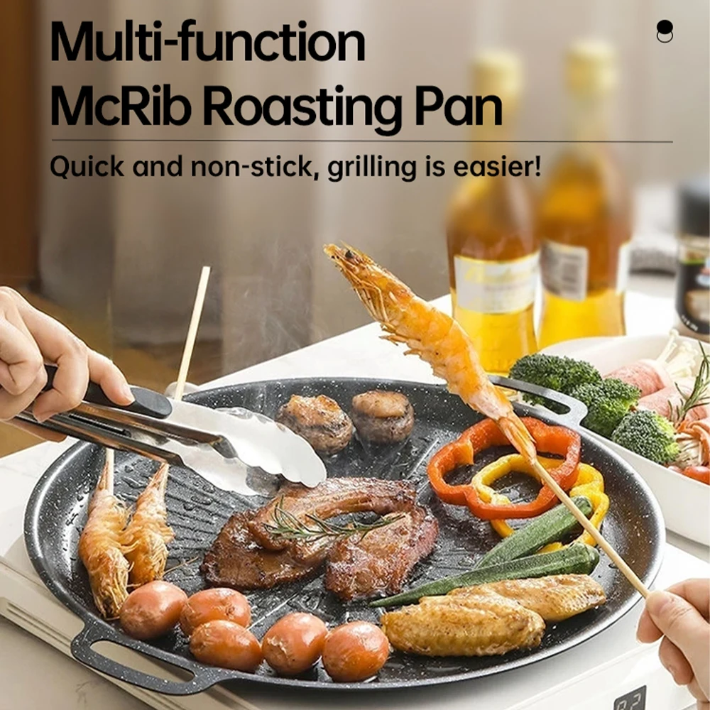34CM Outdoor BBQ Grill Pan Non - огляд і ціна Kitchen Baking Trays