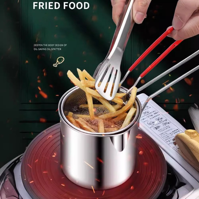 304 Stainless Steel Deep Fryer - огляд і ціна Kitchen Baking Utensil