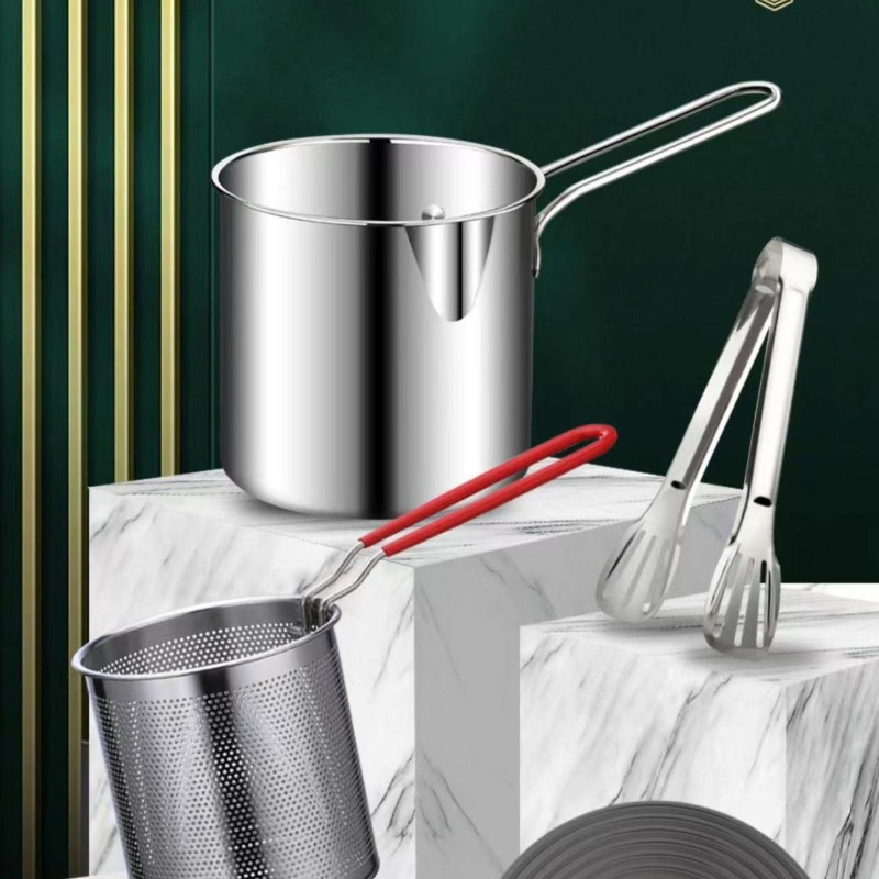 304 Stainless Steel Deep Fryer - огляд і ціна Kitchen Baking Utensil