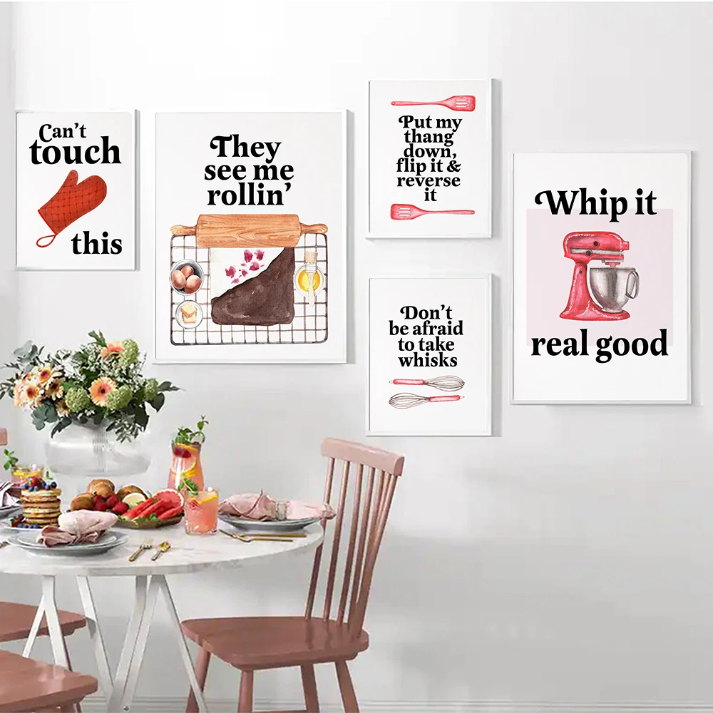 Baking Print Funny Kitchen Rap - огляд і ціна Kitchen Baking Quotes