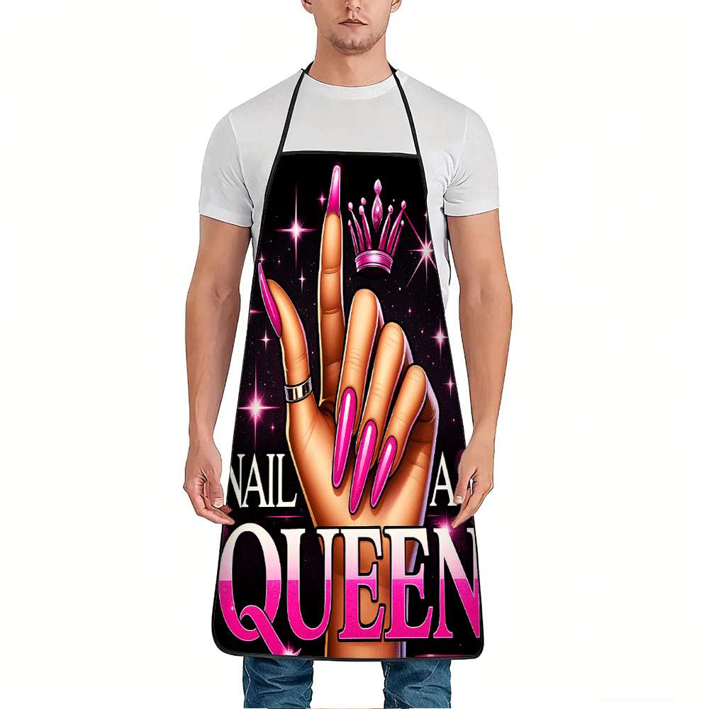 1 Trendy Nail Art-Themed Apron - огляд і ціна Baking Kitchen Design Ideas