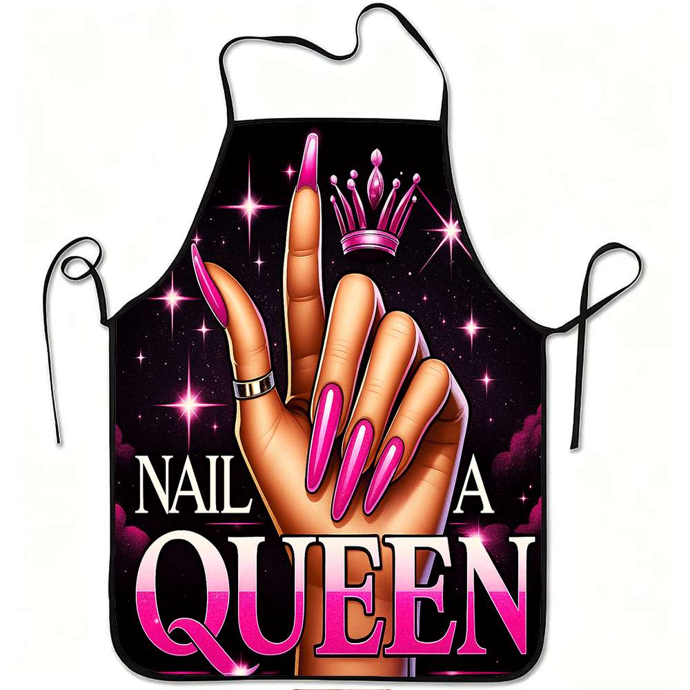 1 Trendy Nail Art-Themed Apron - огляд і ціна Baking Kitchen Design Ideas