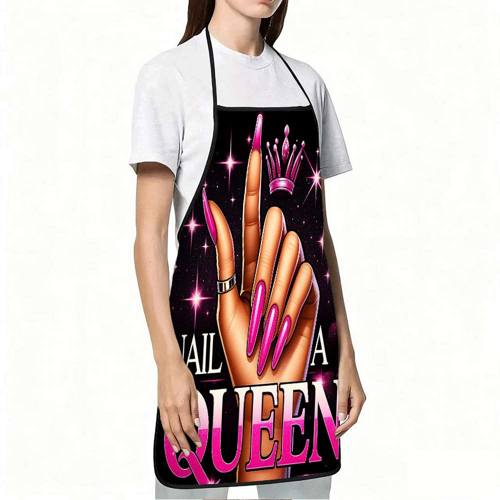 1 Trendy Nail Art-Themed Apron - огляд і ціна Baking Kitchen Design Ideas