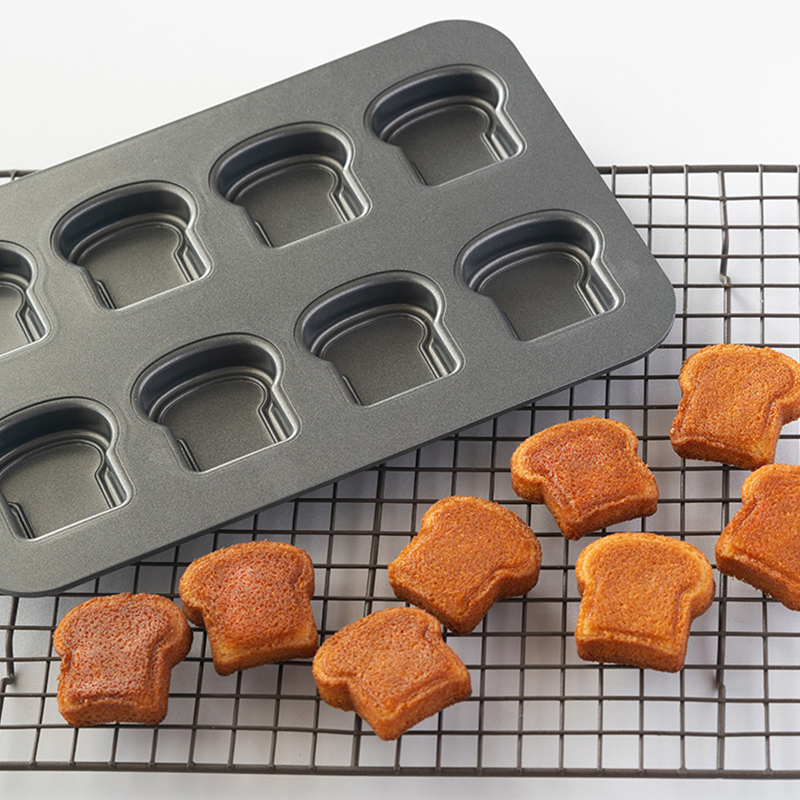 8 Cavity Toast Bread Pattern C - огляд і ціна Kitchen Baking Pan
