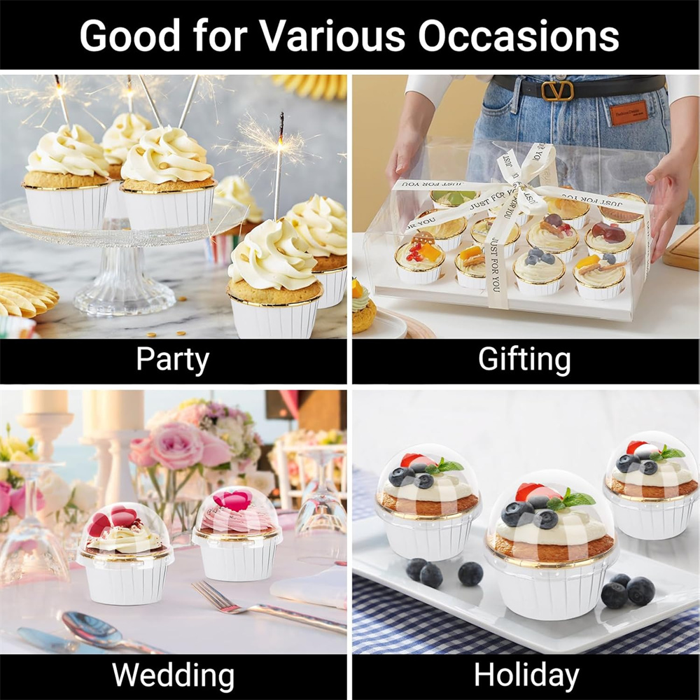 50 pcs Muffins Cup Paper Cupca - огляд і ціна Kitchen Equipment For Baking