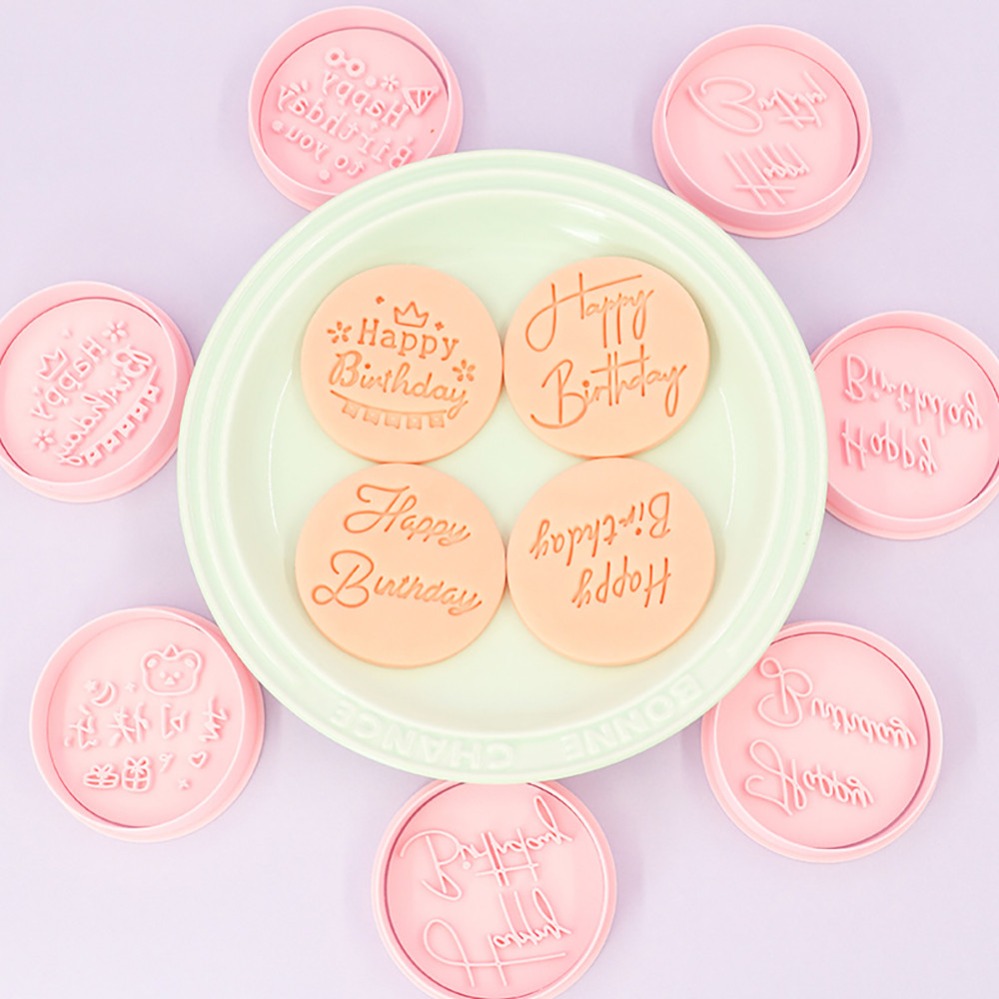 Happy Birthday Cookie Cutters  - огляд і ціна Kitchen Baking Utensil