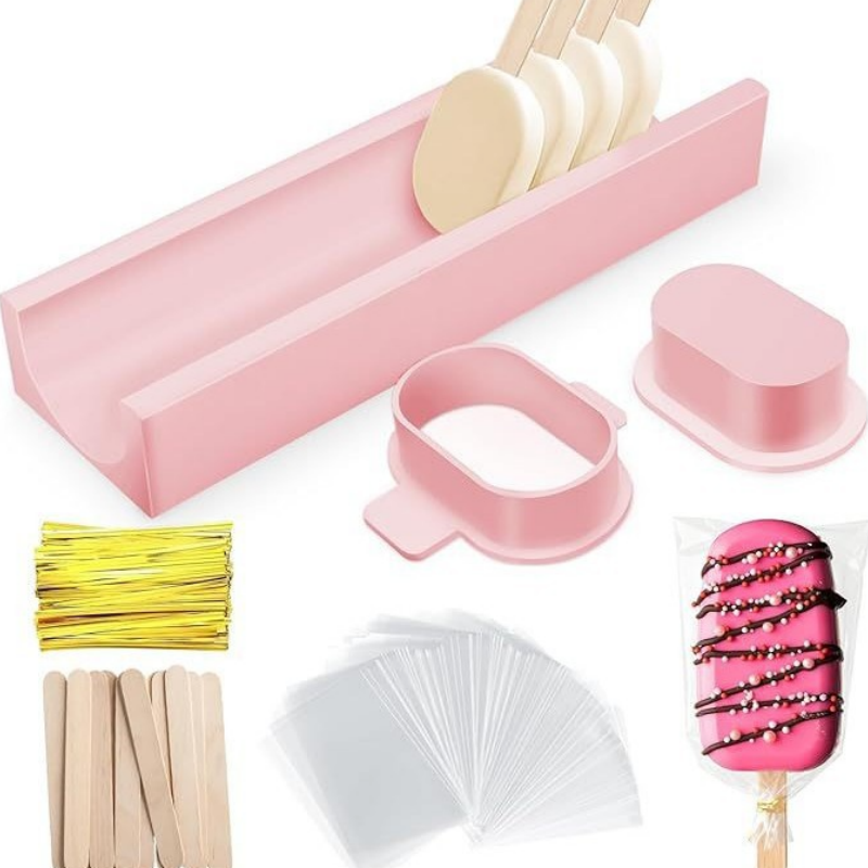 Cake Pop Mold Set with Tray No - огляд і ціна Kitchen Baking Trays