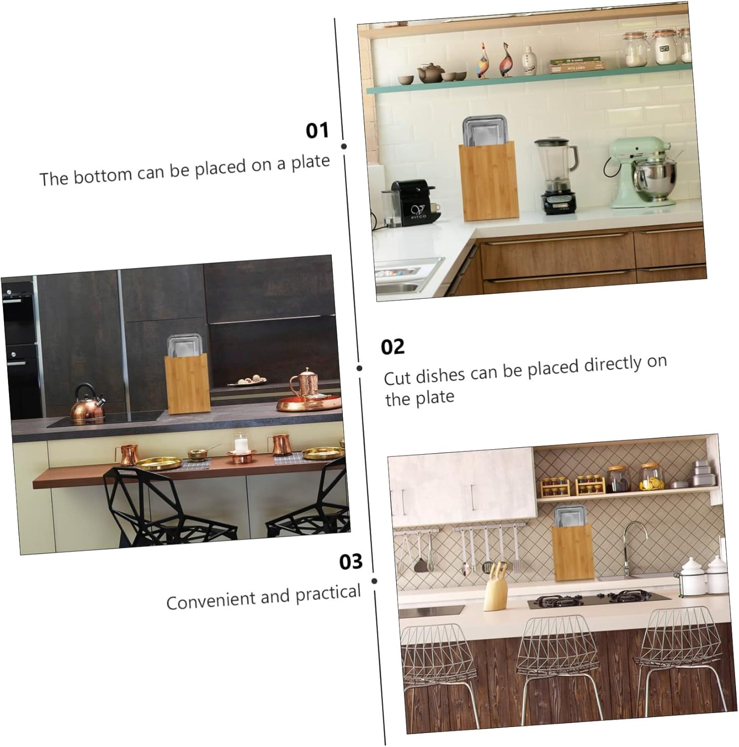 Bamboo Cutting Board Household - огляд і ціна Kitchen Baking Drawer