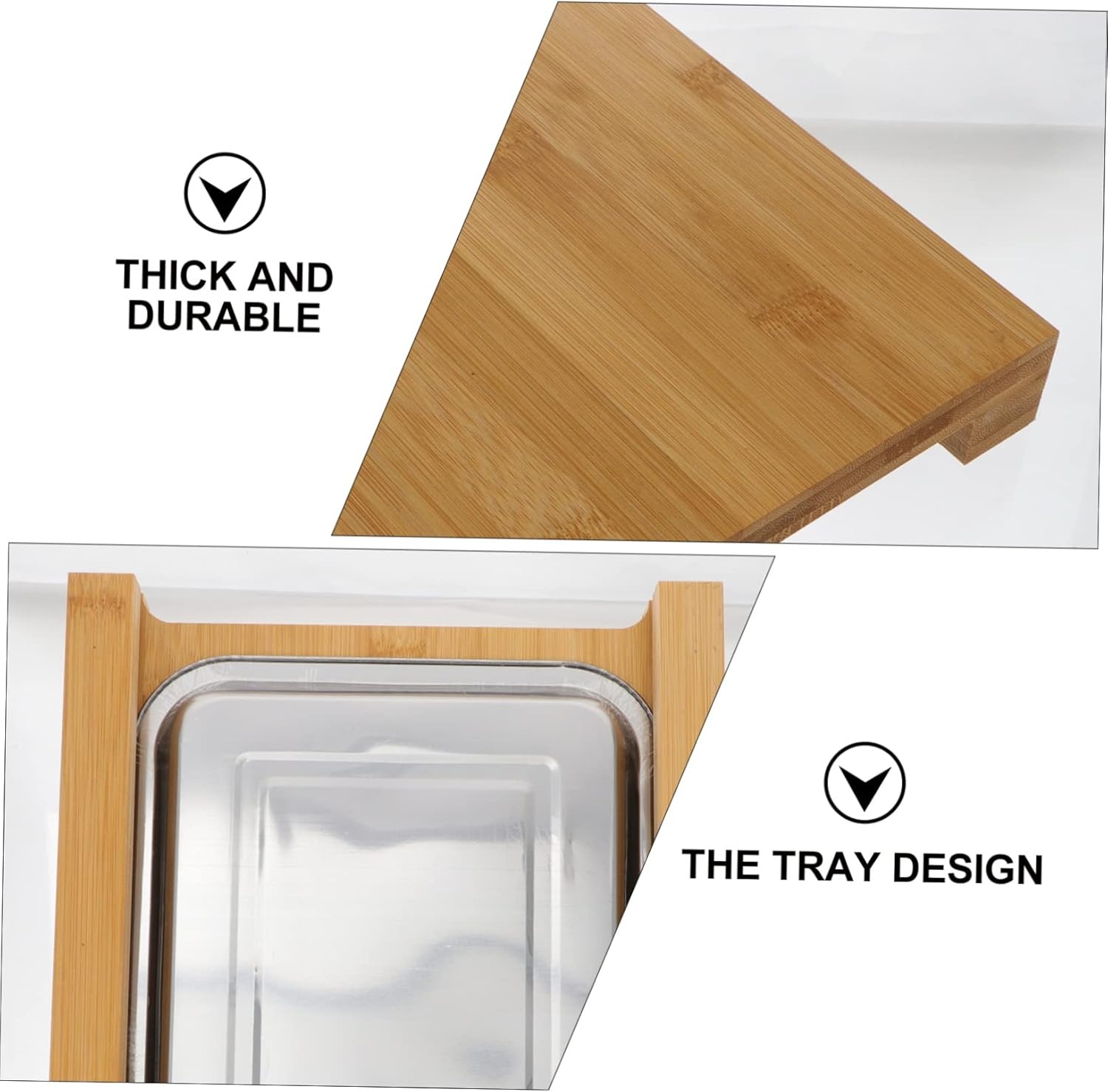 Bamboo Cutting Board Household - огляд і ціна Kitchen Baking Drawer