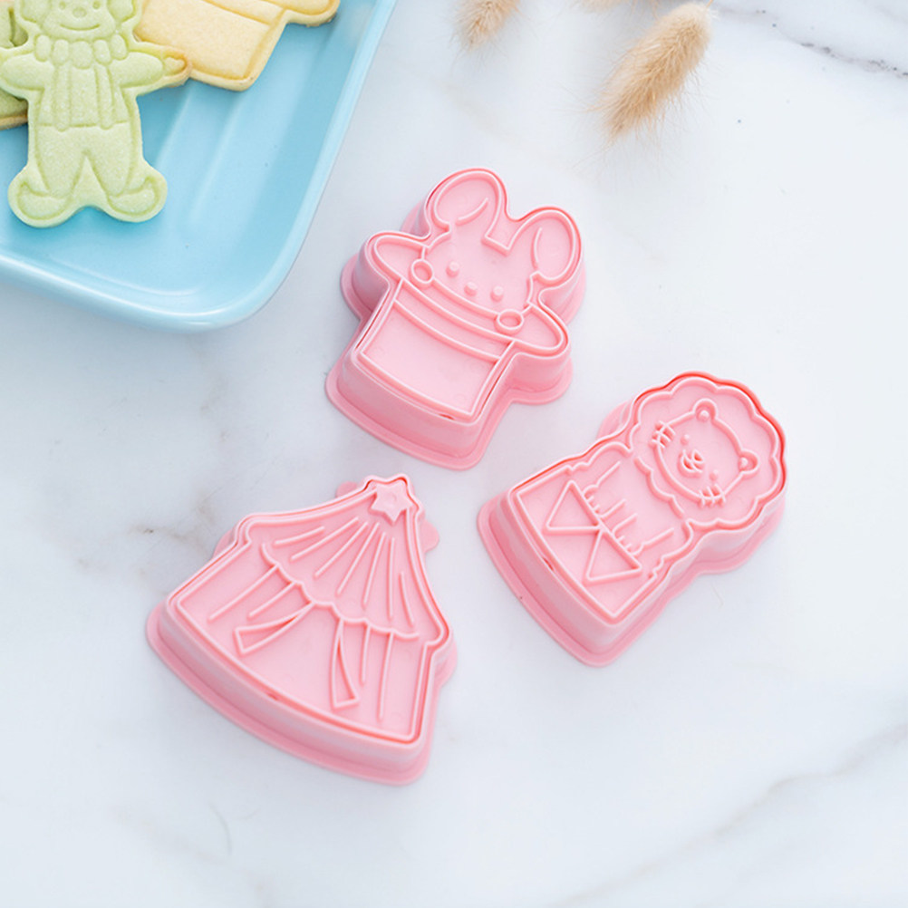 6Pcs Cookie Cutters Plastic Ci - огляд і ціна Baking Kitchen For Kids