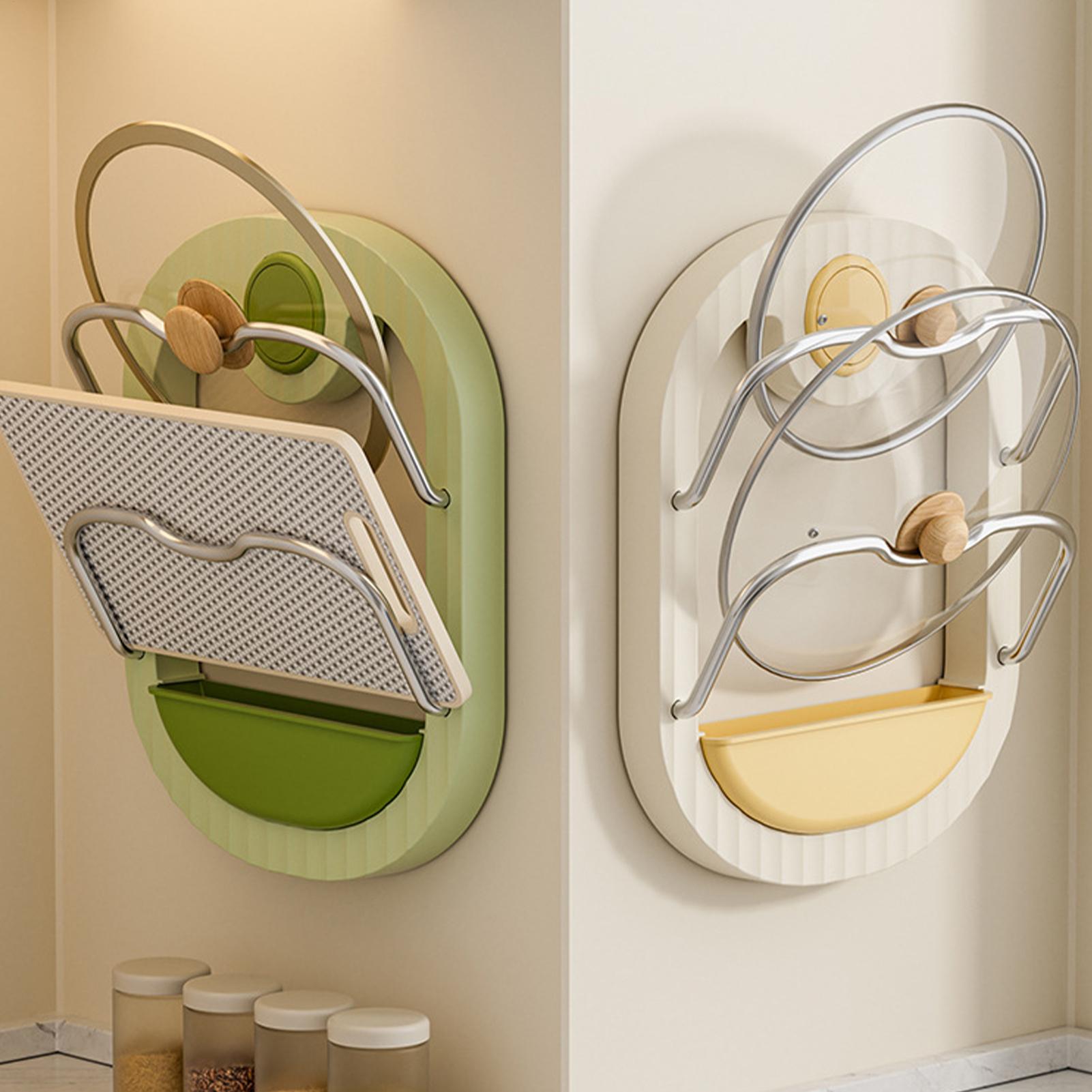 Pot Lid Rack 2-Tier Wall Mount - огляд і ціна Kitchen Baking Drawer
