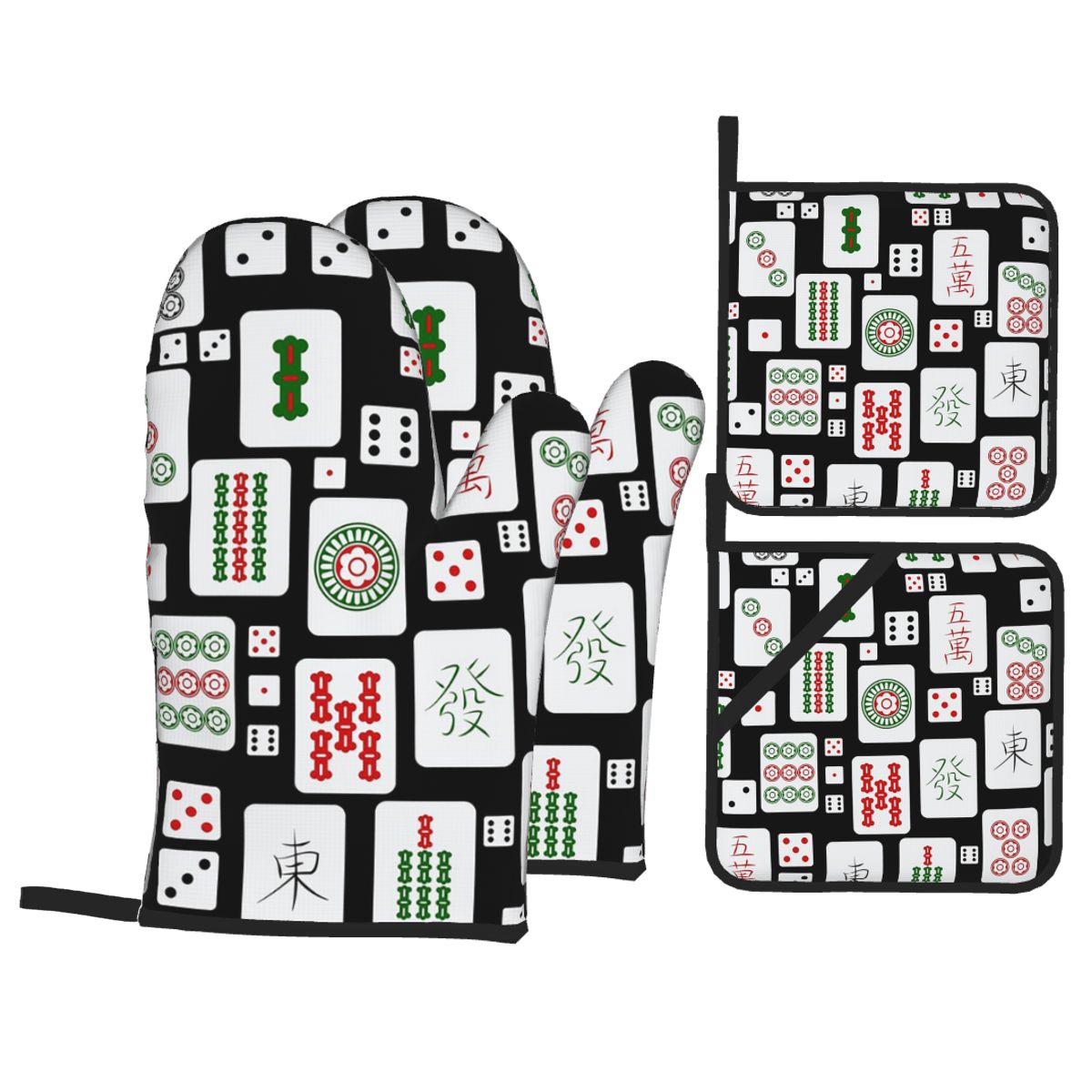 Mahjong Tiles Game Dice Oven M - огляд і ціна Kitchen Baking Game
