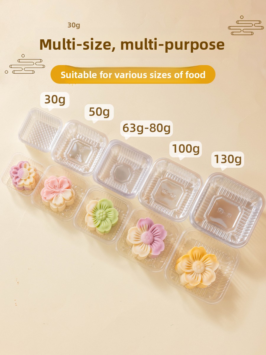 Thickened Plastic Mooncake Pac - огляд і ціна Kitchen Baking Trays