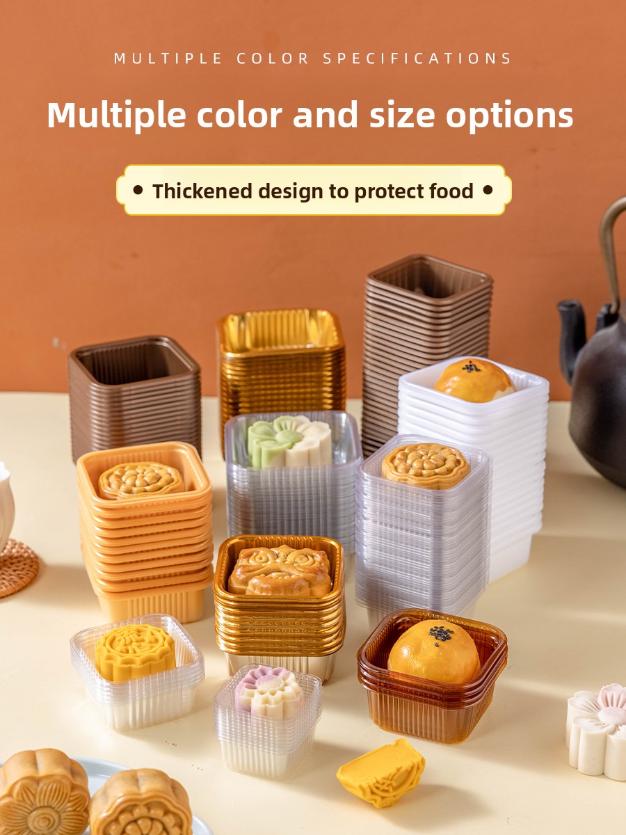 Thickened Plastic Mooncake Pac - огляд і ціна Kitchen Baking Trays
