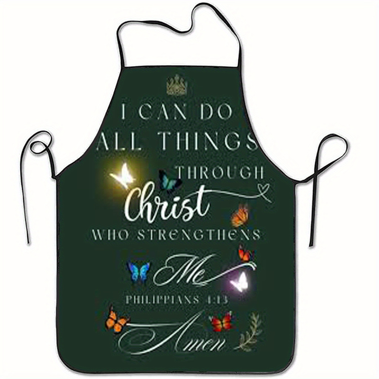 1pc Christian Apron with Phili - огляд і ціна Kitchen Baking Quotes