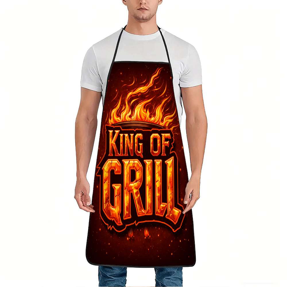 1 Piece of Bbq King Apron, Bbq - огляд і ціна Baking Kitchen Design Ideas