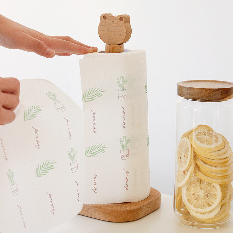 Japanese-Style Solid Wood Tiss - огляд і ціна Kitchen Baking Paper Holder