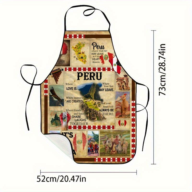 1pc Peru Inspired Quotes Colla - огляд і ціна Kitchen Baking Quotes