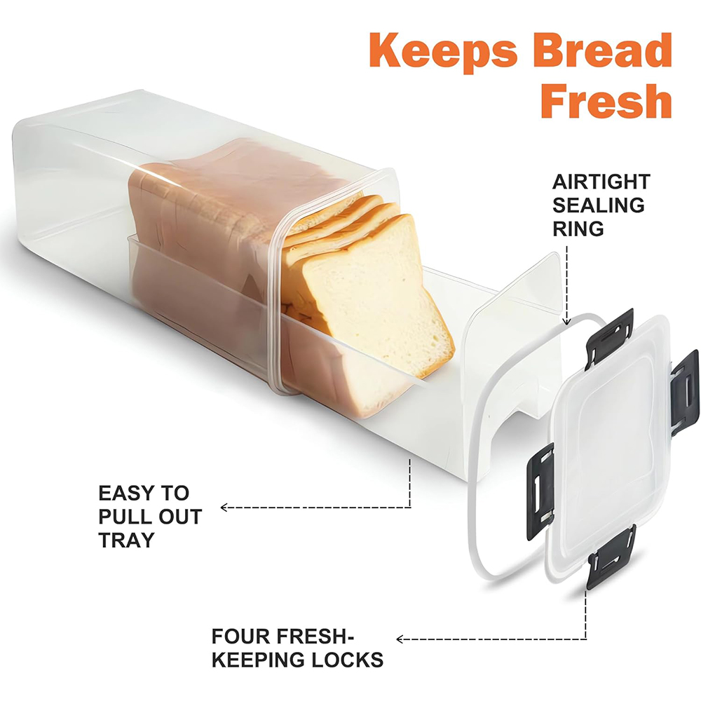 Bread Storage Container with A - огляд і ціна Kitchen Baking Trays