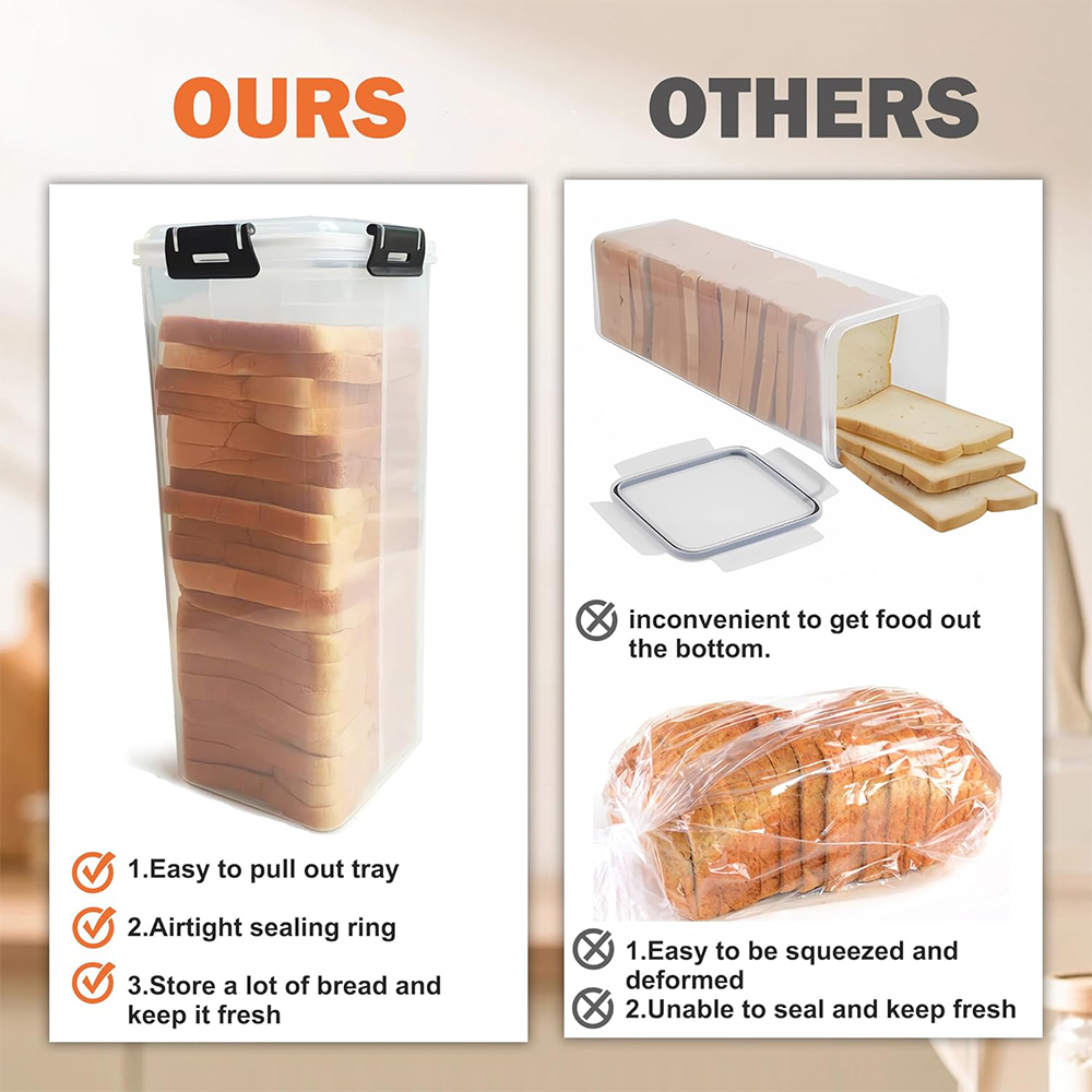 Bread Storage Container with A - огляд і ціна Kitchen Baking Trays