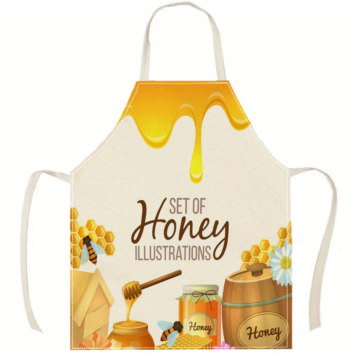 1pc Honey Bee Apron Sweet Kitc - огляд і ціна Baking Kitchen Design Ideas
