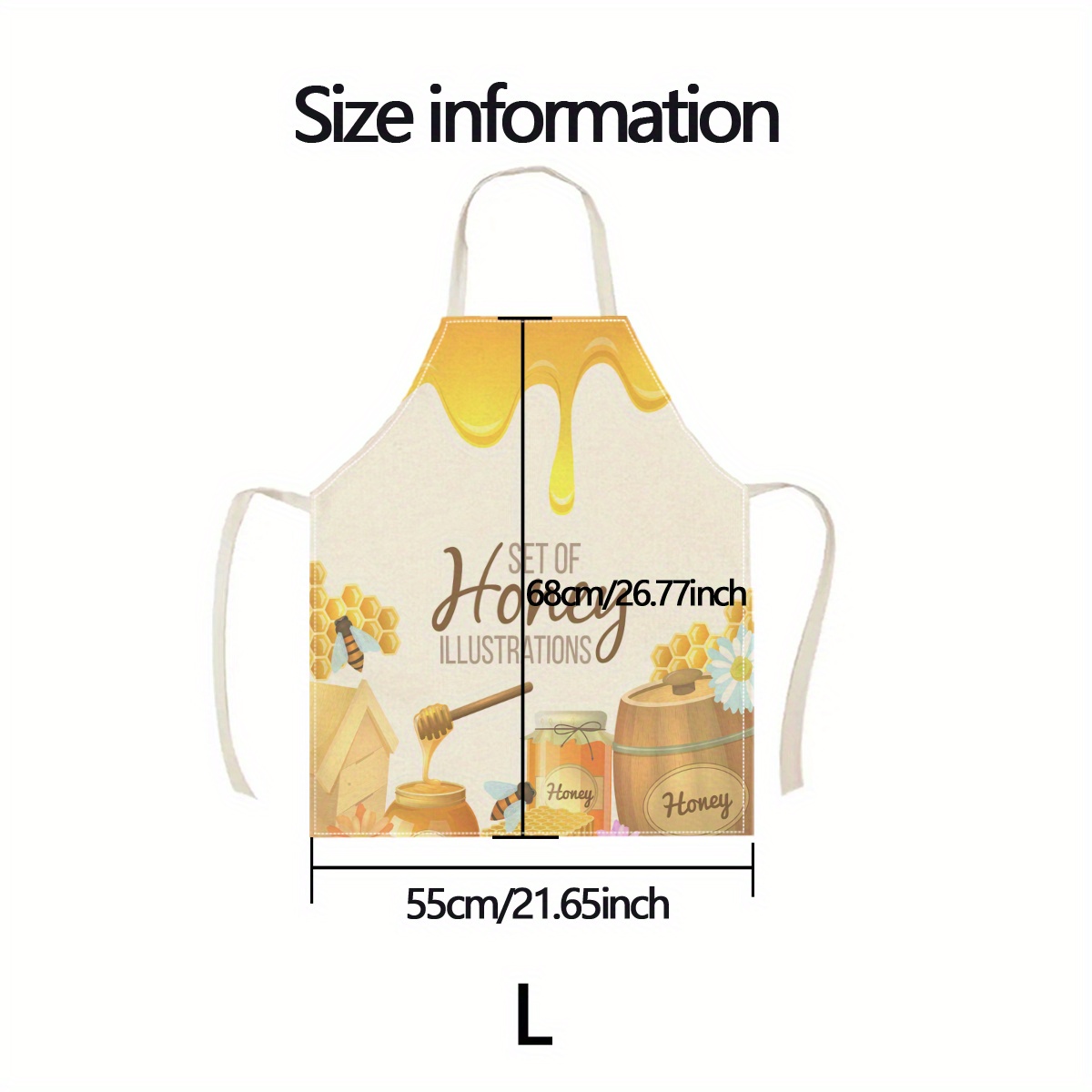 1pc Honey Bee Apron Sweet Kitc - огляд і ціна Baking Kitchen Design Ideas
