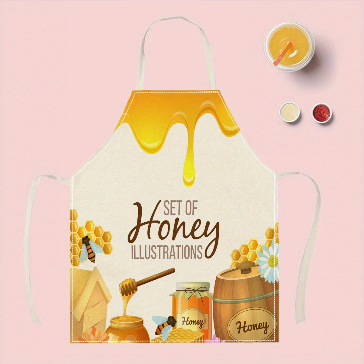 1pc Honey Bee Apron Sweet Kitc - огляд і ціна Baking Kitchen Design Ideas