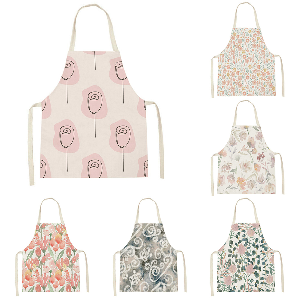 Pink tulip kitchen apron Clean - огляд і ціна Baking Kitchen For Kids