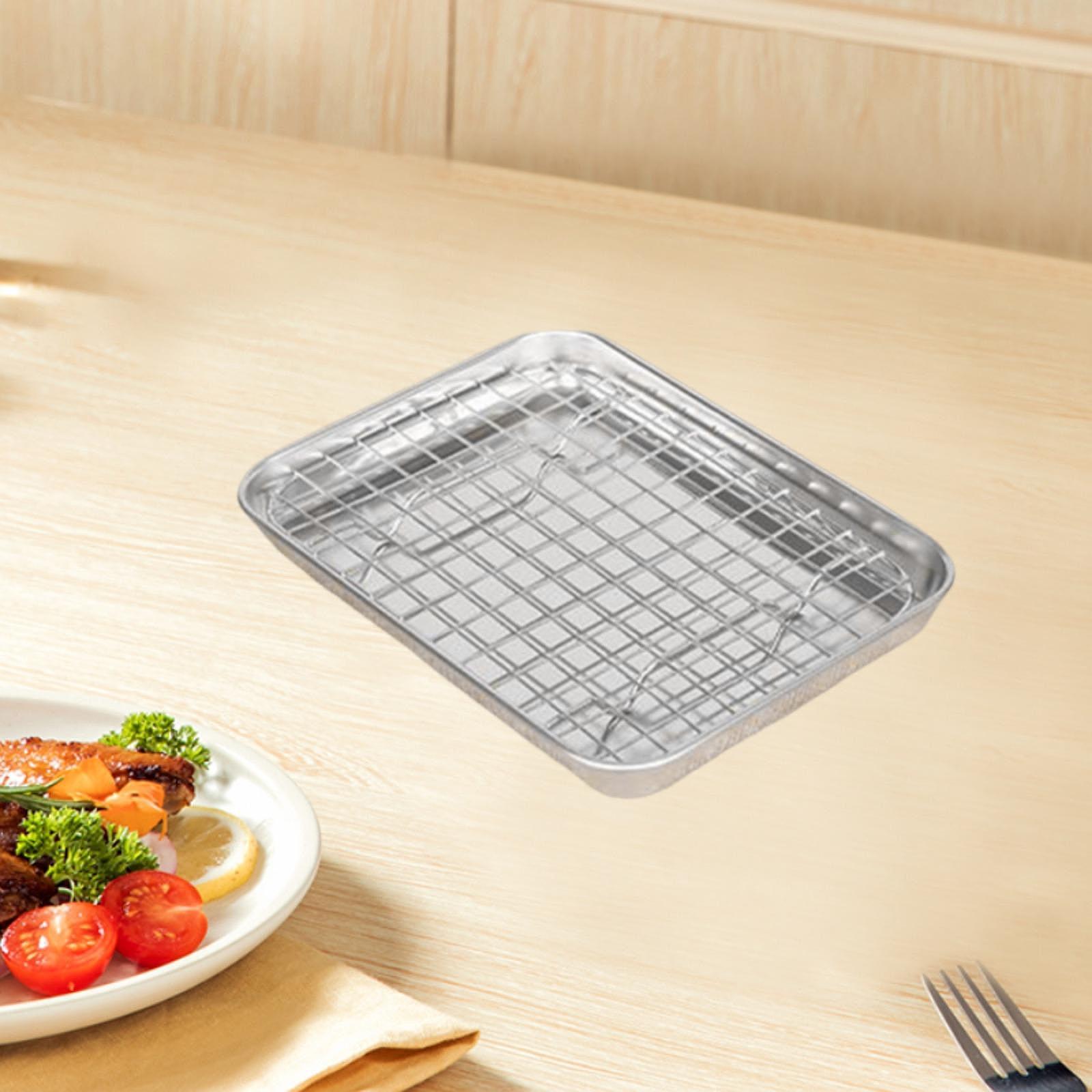 Stainless Steel Baking Sheet w - огляд і ціна Kitchen Baking Tray Rack