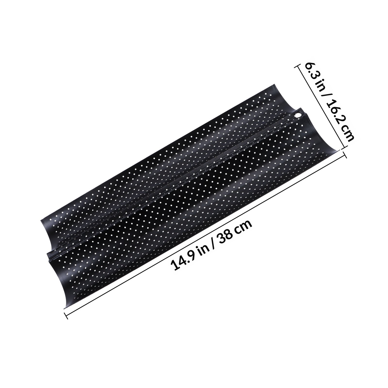 2-Slot French Bread Baking Mou - огляд і ціна Kitchen Baking Trays