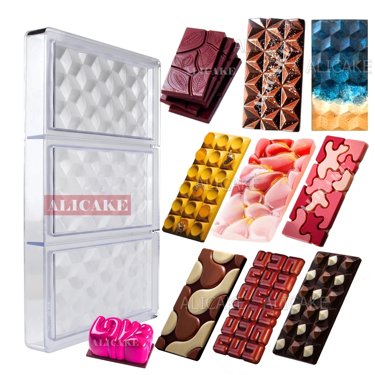 Chocolate Mould Polycarbonate  - огляд і ціна Kitchen Baking Utensil