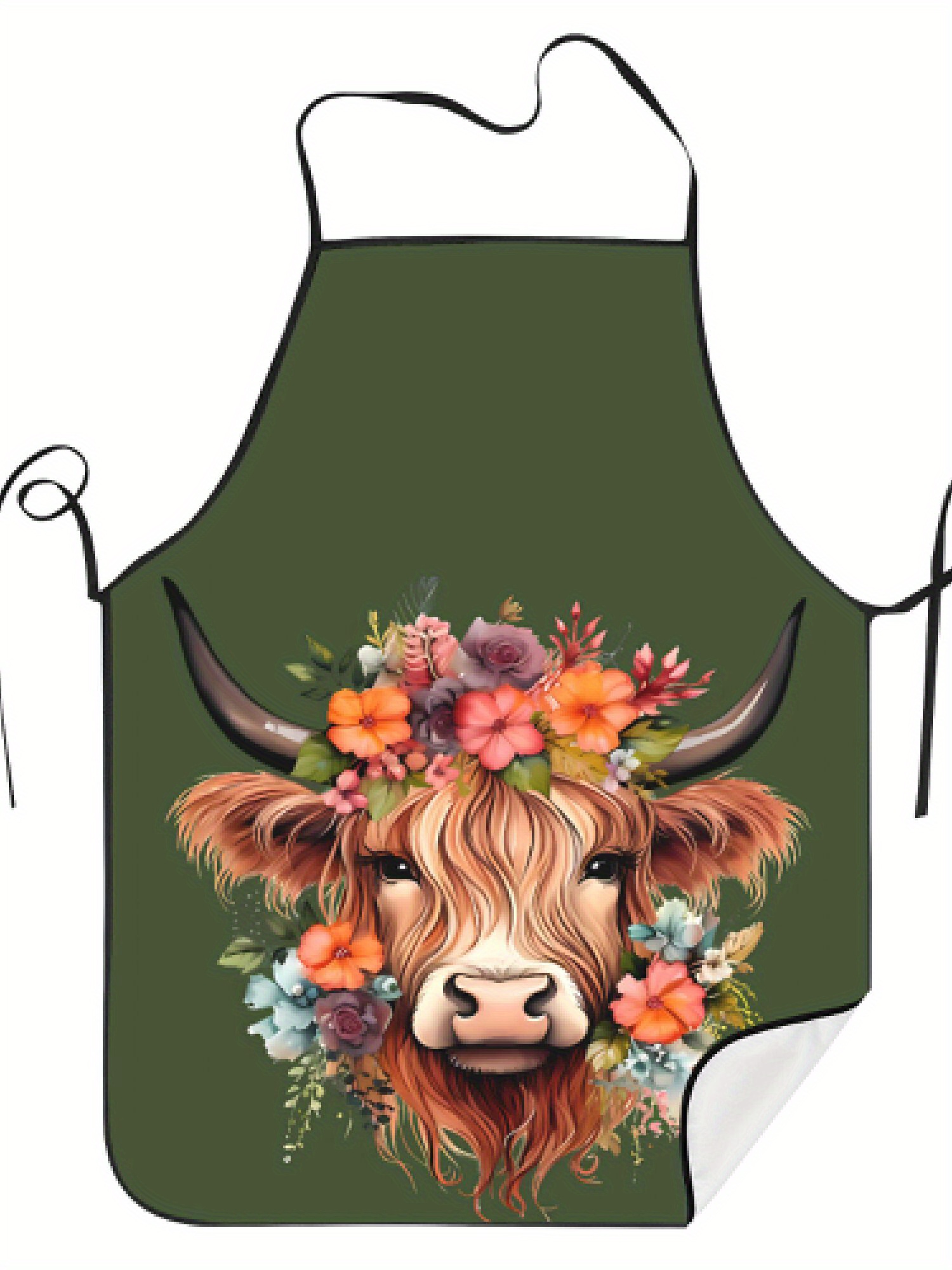 1 Piece of Fun Highland Cow Fl - огляд і ціна Baking Kitchen Design Ideas