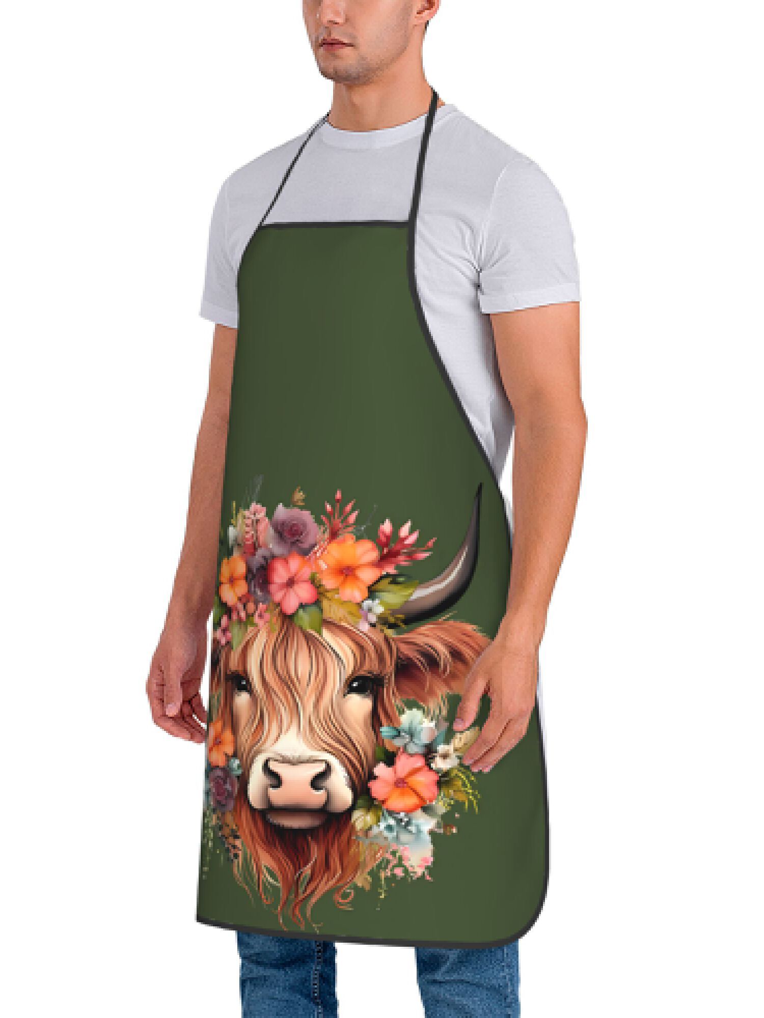 1 Piece of Fun Highland Cow Fl - огляд і ціна Baking Kitchen Design Ideas