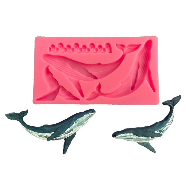 DIY Whale Silicone Mold Ocean  - огляд і ціна Kitchen Equipment For Baking