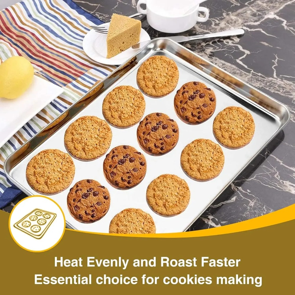 Stainless Steel Baking Sheet w - огляд і ціна Kitchen Baking Tray Rack