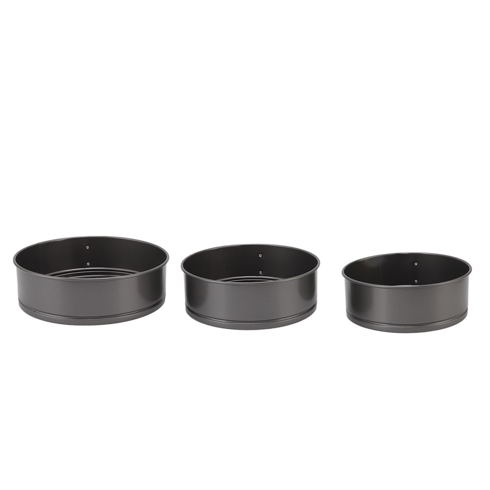 3pcs Carbon Steel Cake Pan Set - огляд і ціна Springform Pan Set
