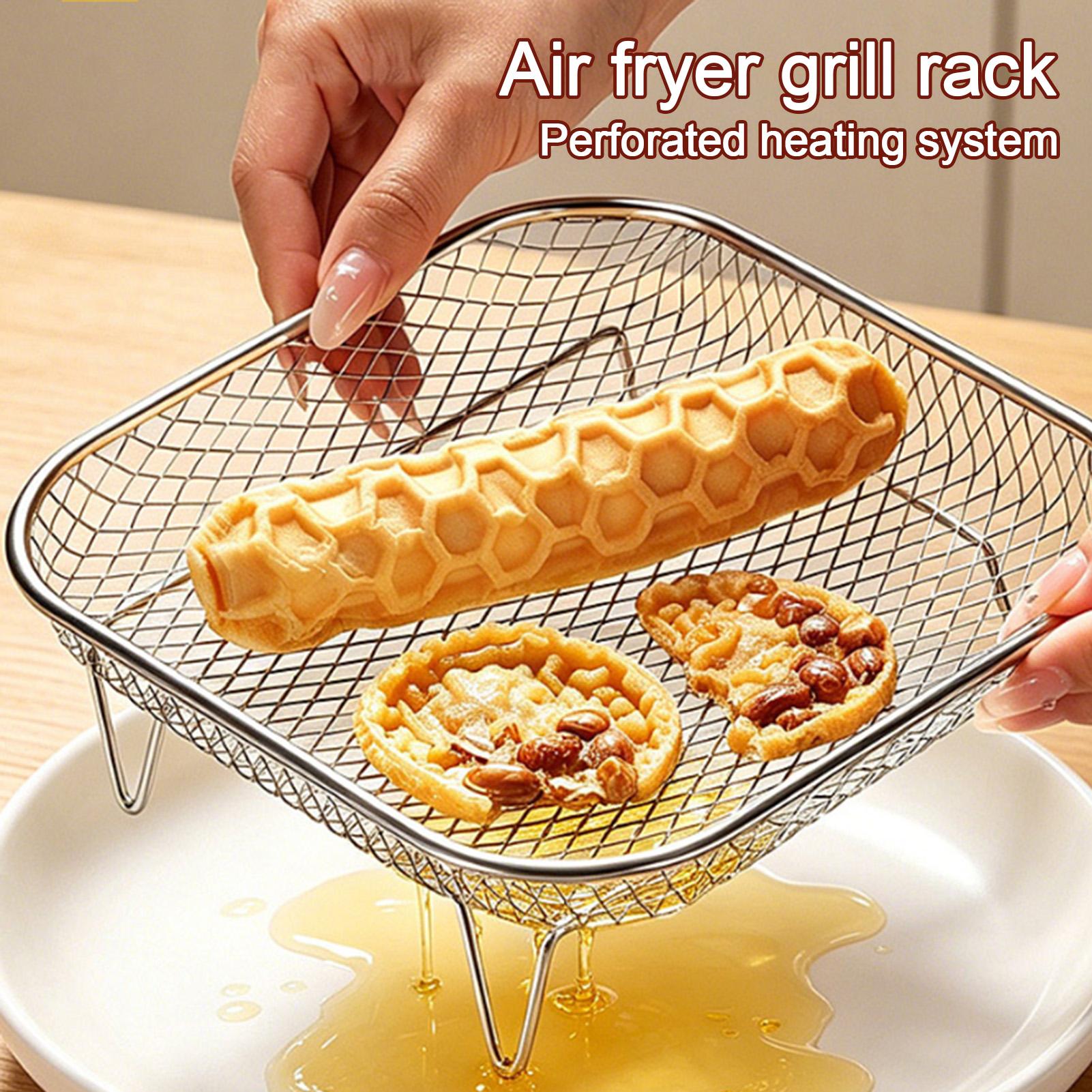 Stackable Air Fryer Grill Rack - огляд і ціна Kitchen Baking Tray Rack