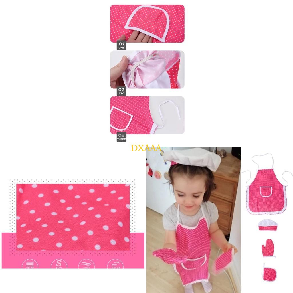 DXAA Child Cooking Apron Chef' - огляд і ціна Baking Kitchen For Kids