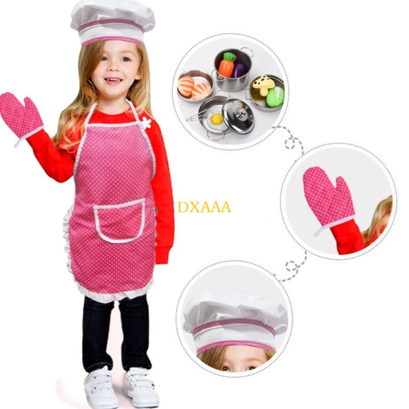 DXAA Child Cooking Apron Chef' - огляд і ціна Baking Kitchen For Kids