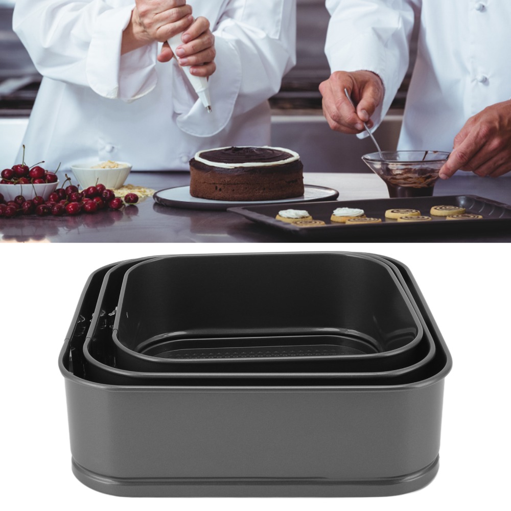 3pcs Carbon Steel Springform C - огляд і ціна Springform Pan Set