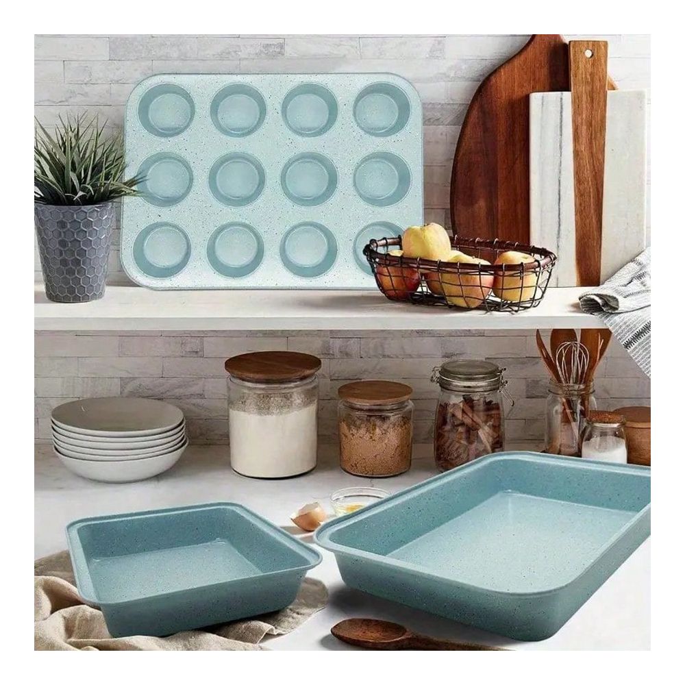10 Piece Bakeware Set, NonStic - огляд і ціна Kitchen Baking Pan