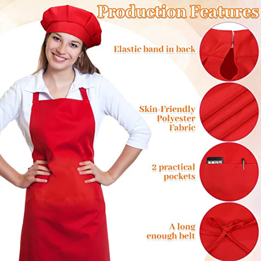 Children Chef Apron Front Pock - огляд і ціна Baking Kitchen For Kids