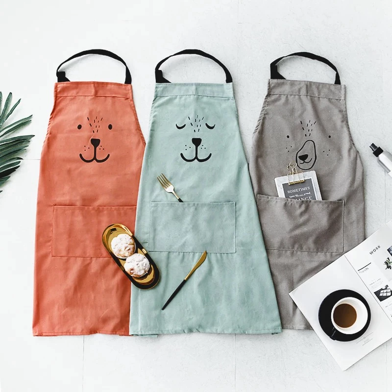 Cartoon Bear Kids Adult Aprons - огляд і ціна Baking Kitchen For Kids