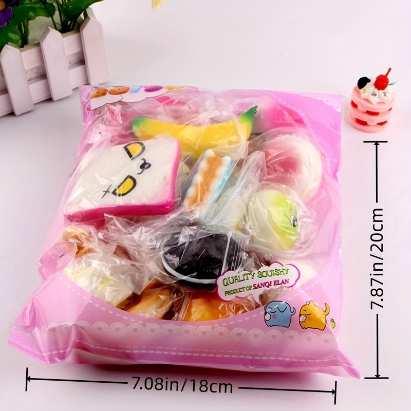 10pcs Random Squishes Toy Mini - огляд і ціна Kitchen Baking Gifts